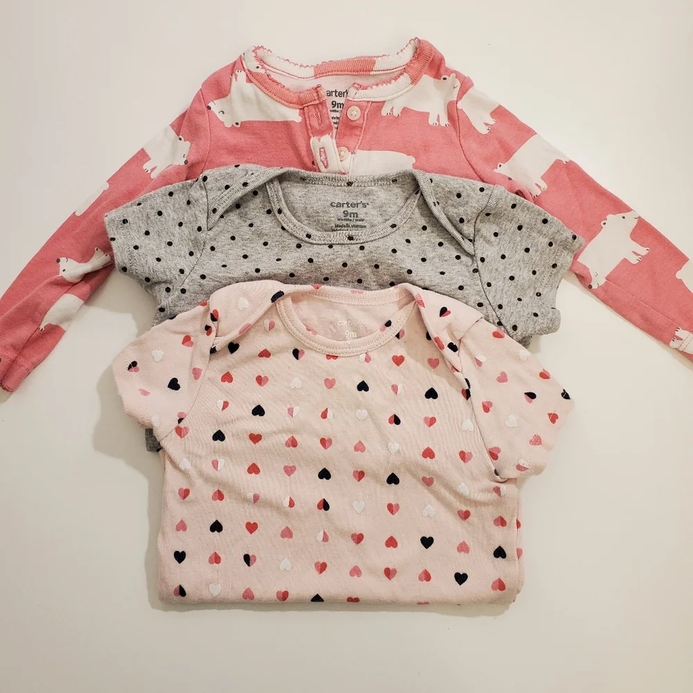 🌹Host Pick🌹 Carter's 9m Onesie Bundle